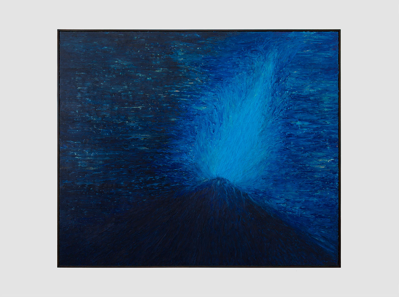Brice Guilbert, Fournez, 2026. Oil stick on wood, 82 5/8 x 98 3/8 in <br>(210 x 250 cm)